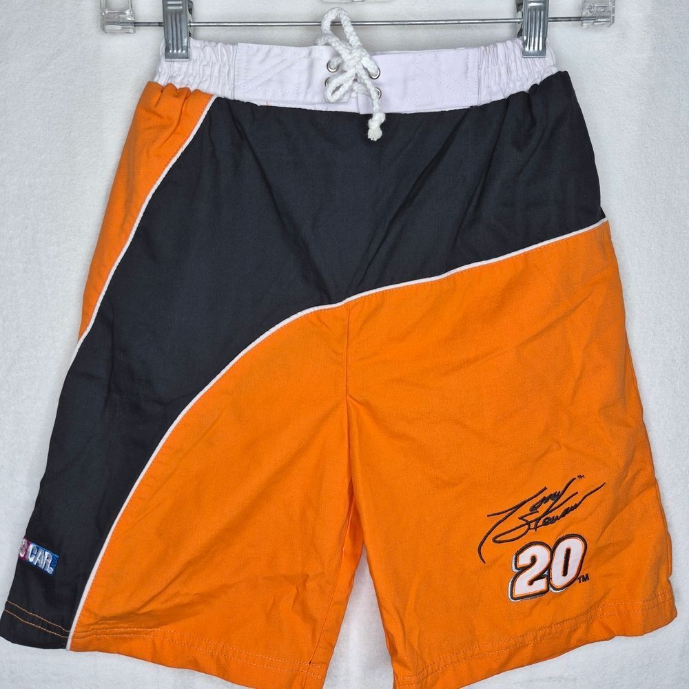 Chase Authentics Nascar Tony Stewart Kids Swimming Trunks Size Small